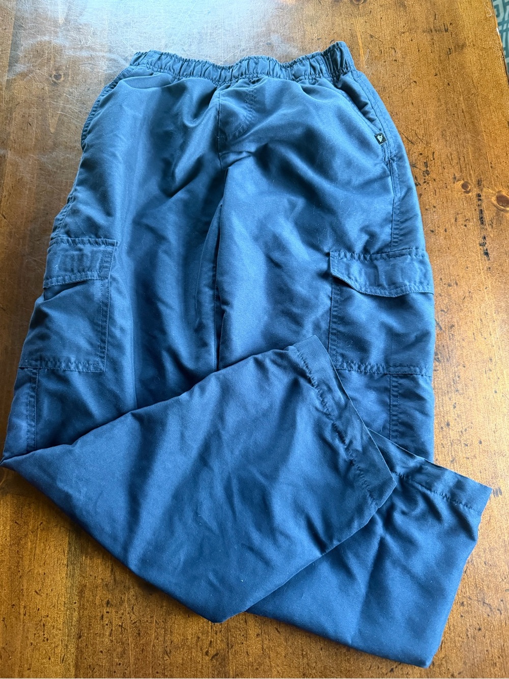 Quicksilver - lined boys pants - M- navy